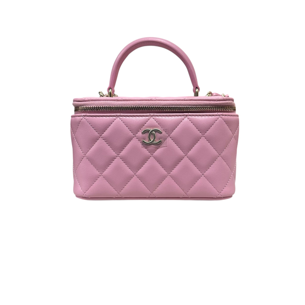 Pink Chanel Vanity Bag