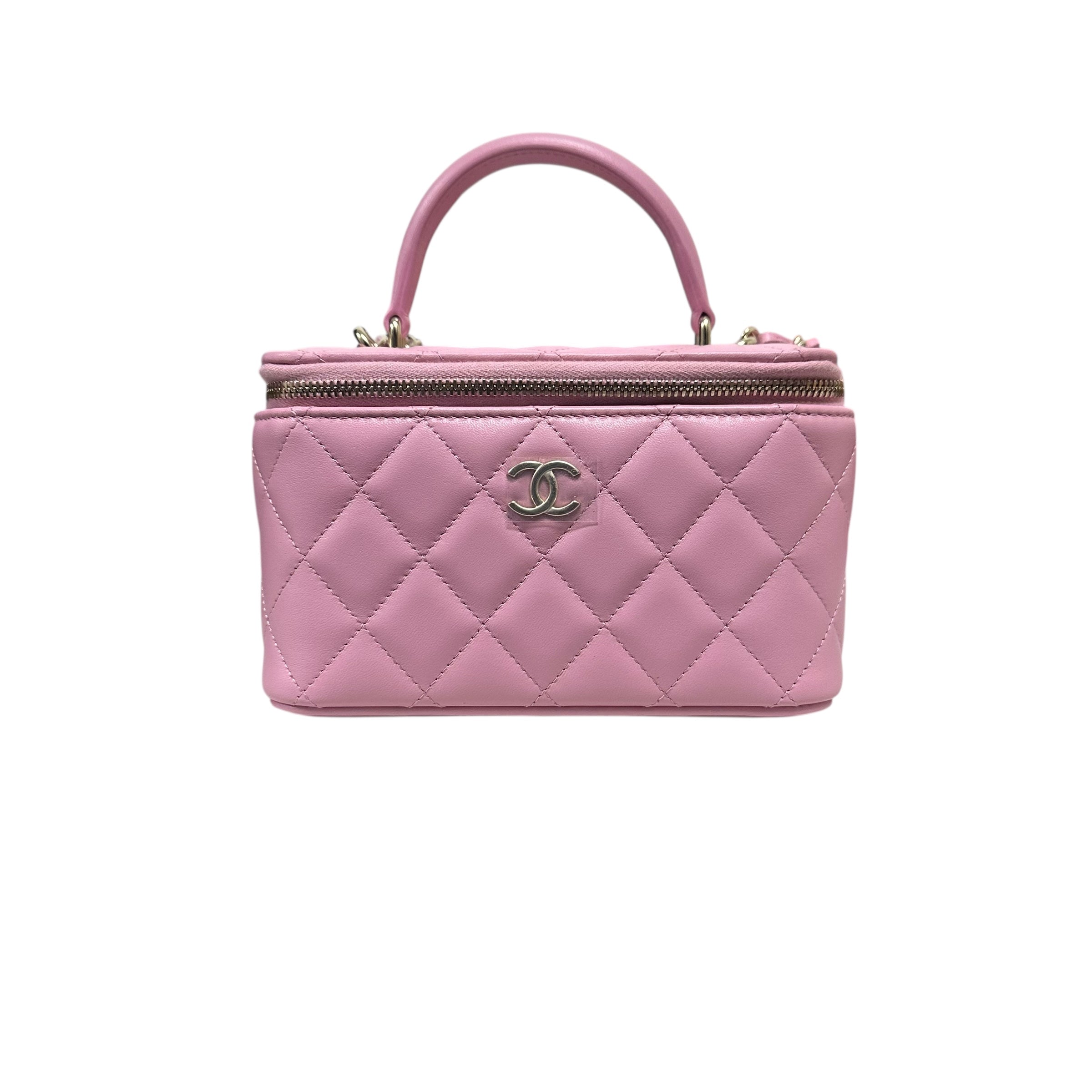Pink Chanel Vanity Bag