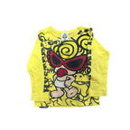 Hysteric Glamour yellow Logo Baby Tee