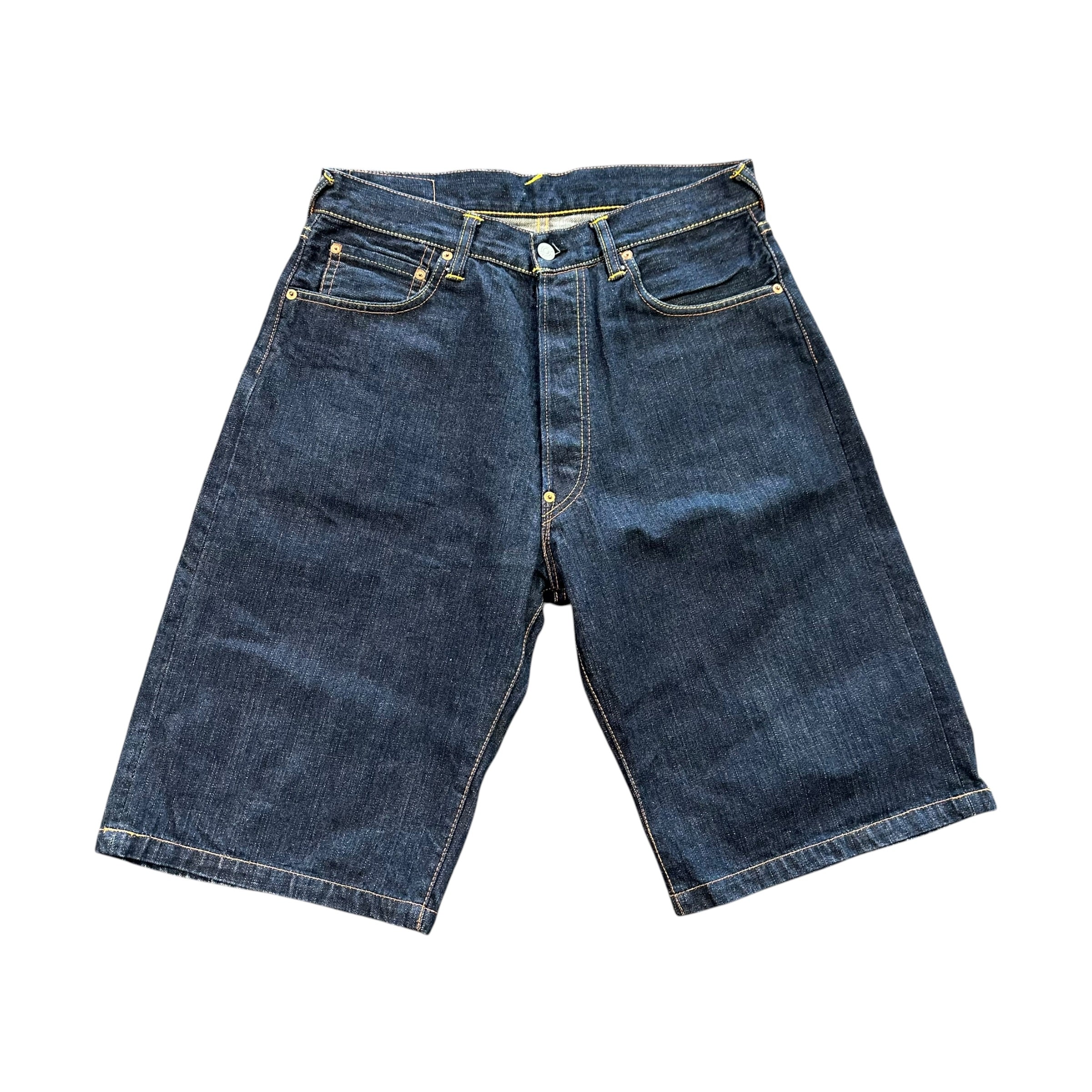 Evisu Blue/Cream/Red Shorts (34)