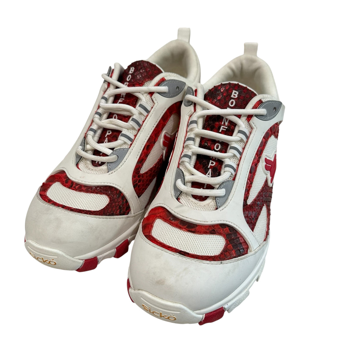 Sicko Hiking Sneakers “Red Python” (No Box)