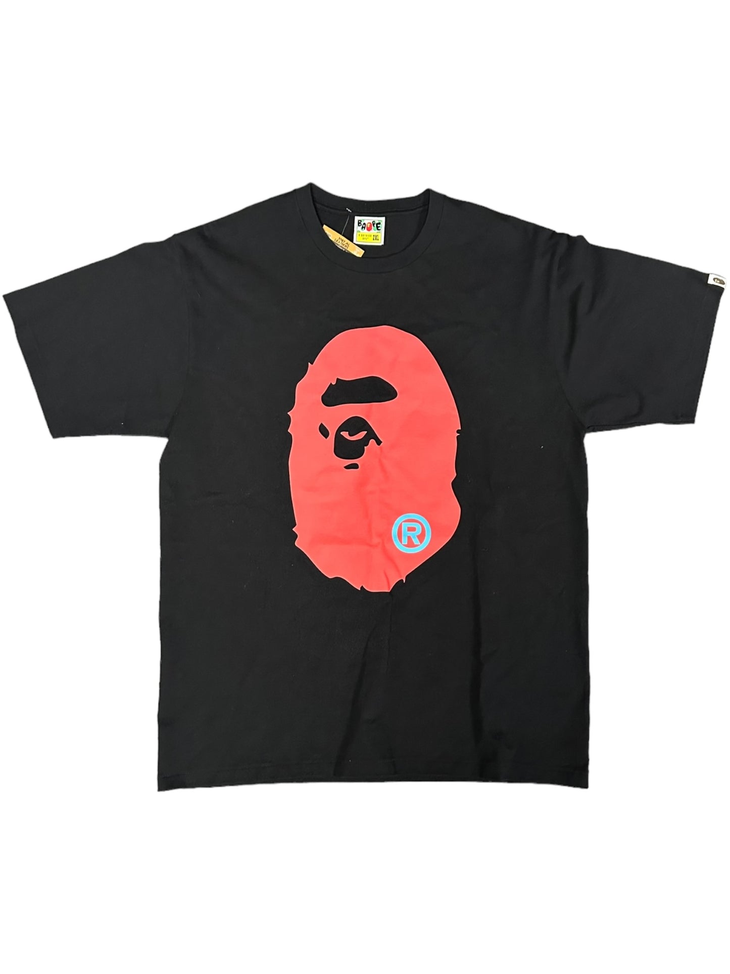 BAPE APE HEAD TEE BLACK (C4N31E)