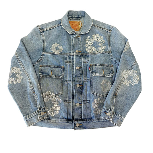 Denim Tears Medium Wash Swarovski Jacket