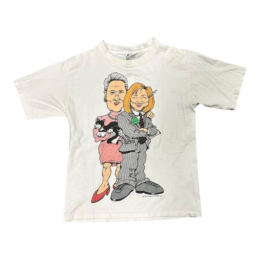 Vintage Bill & Hillary Clinton Tee