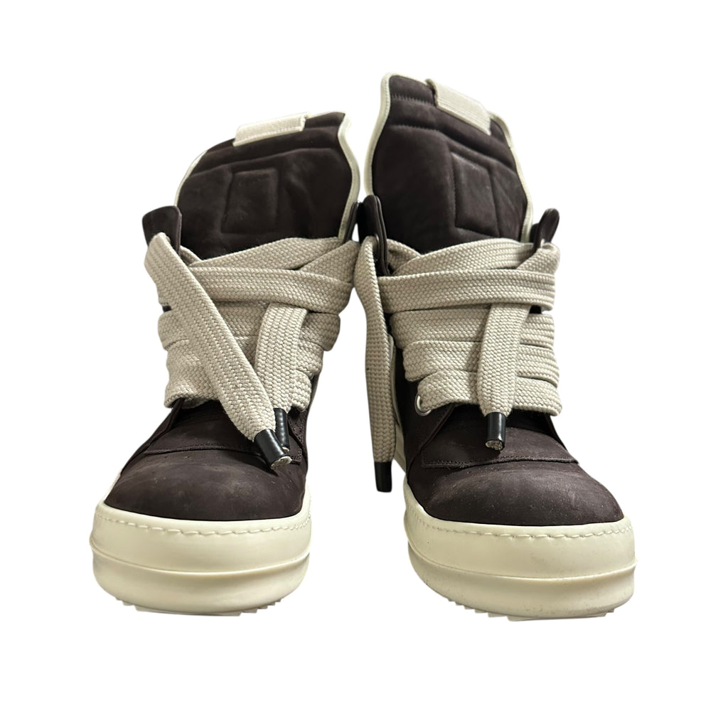 Rick Owen Brown Jumbo Lace  GeoBasket