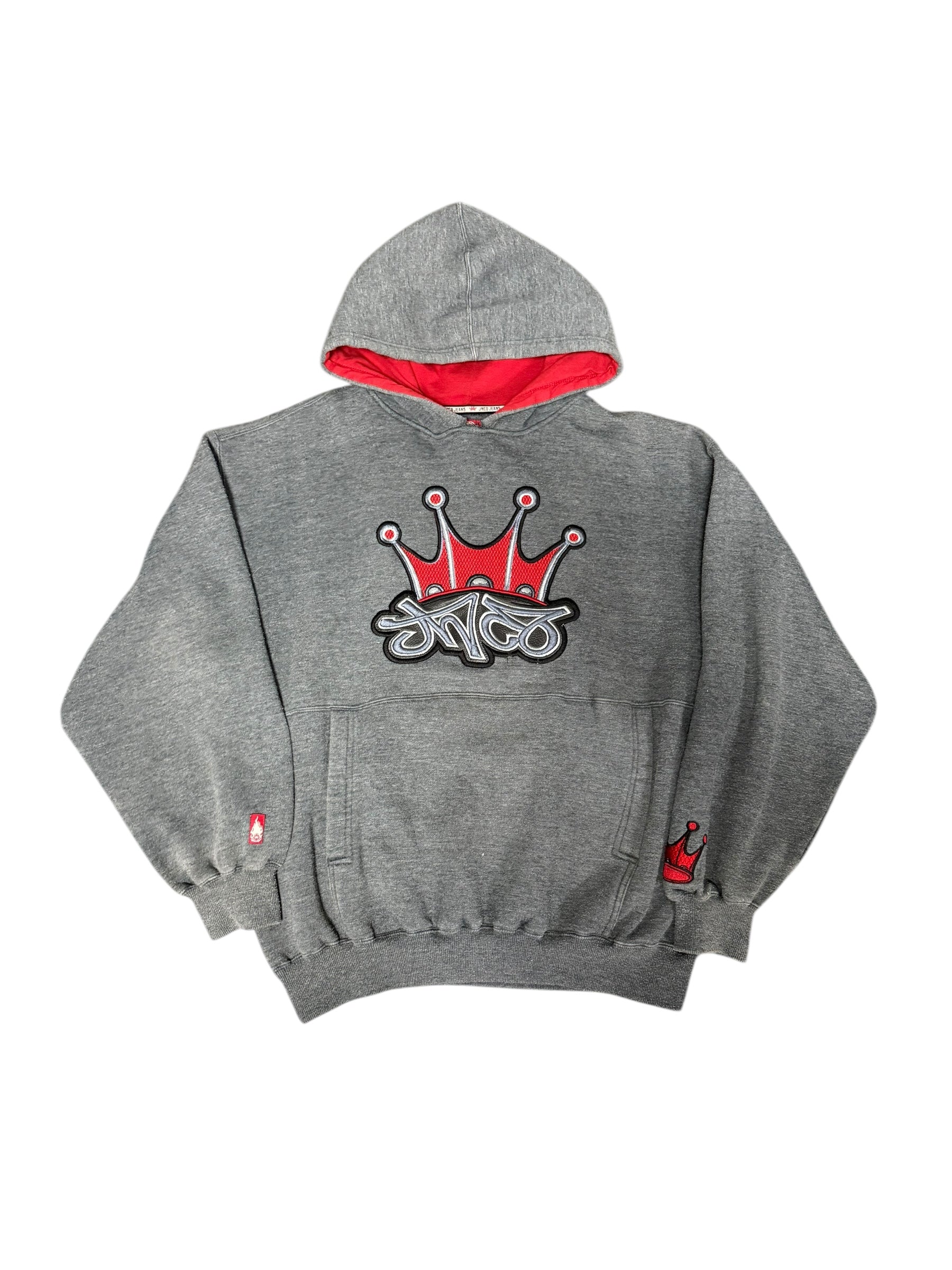 JNCO Grey Crown Hoodie