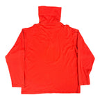 Balenciaga Red Zip Turtle Neck