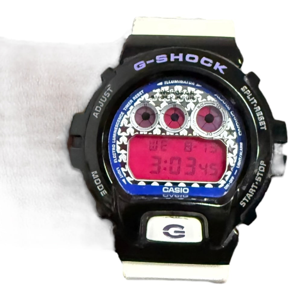 G Shock Black/Purple/White