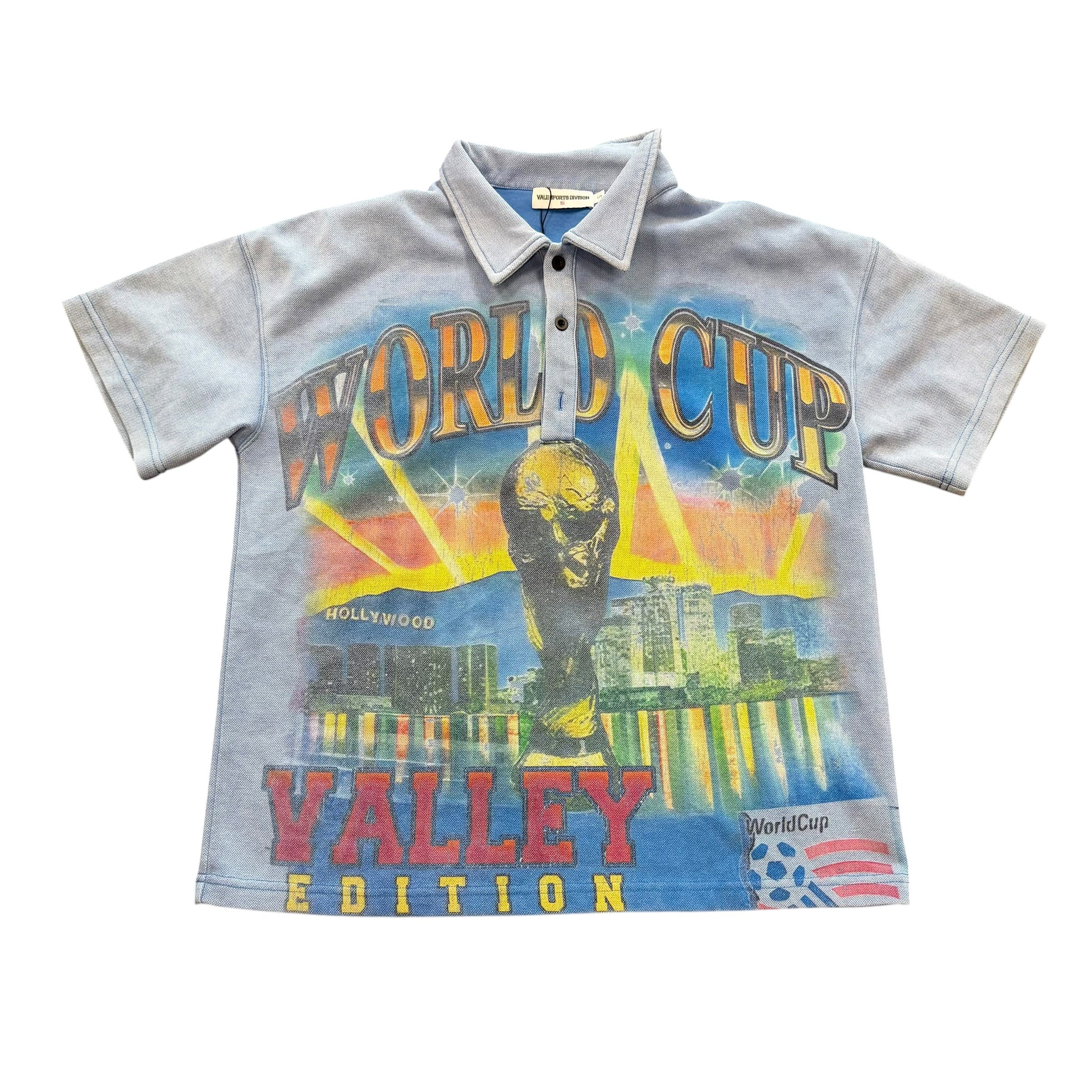 NEW Vale Lives Blue World Cup Polo