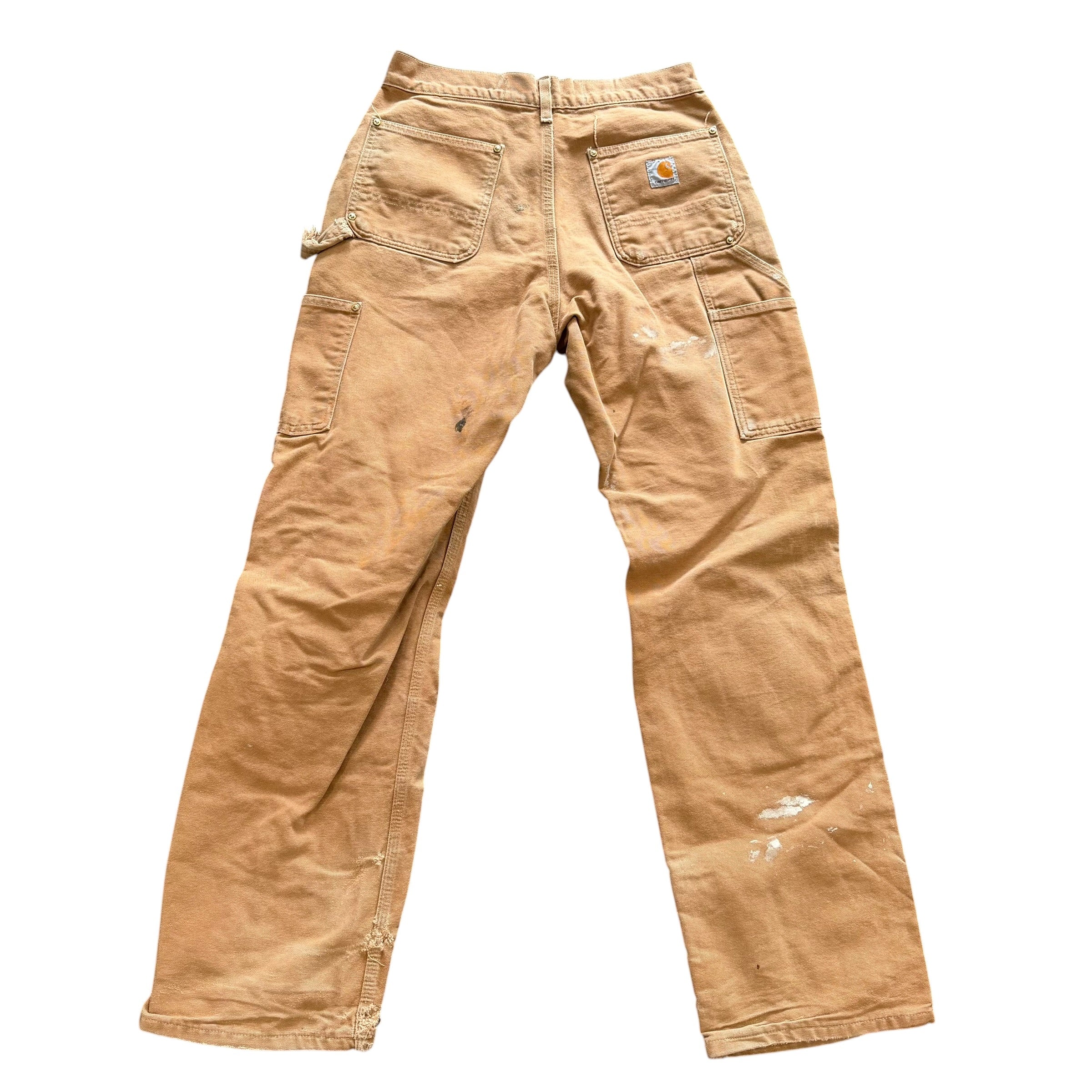 Carhartt Khaki Distressed Double Knee (30x32)