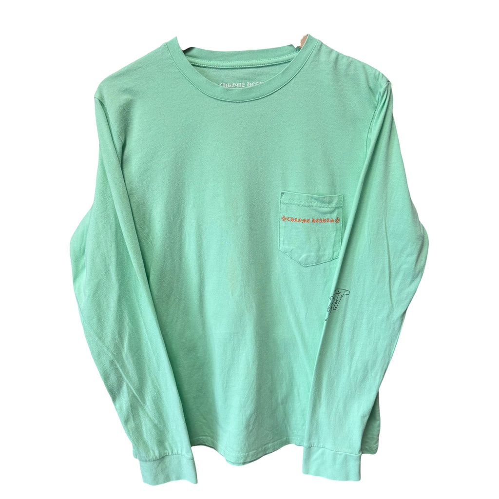 Chrome Hearts x Matty Boy "Lust" Long sleeve Sea-foam Green