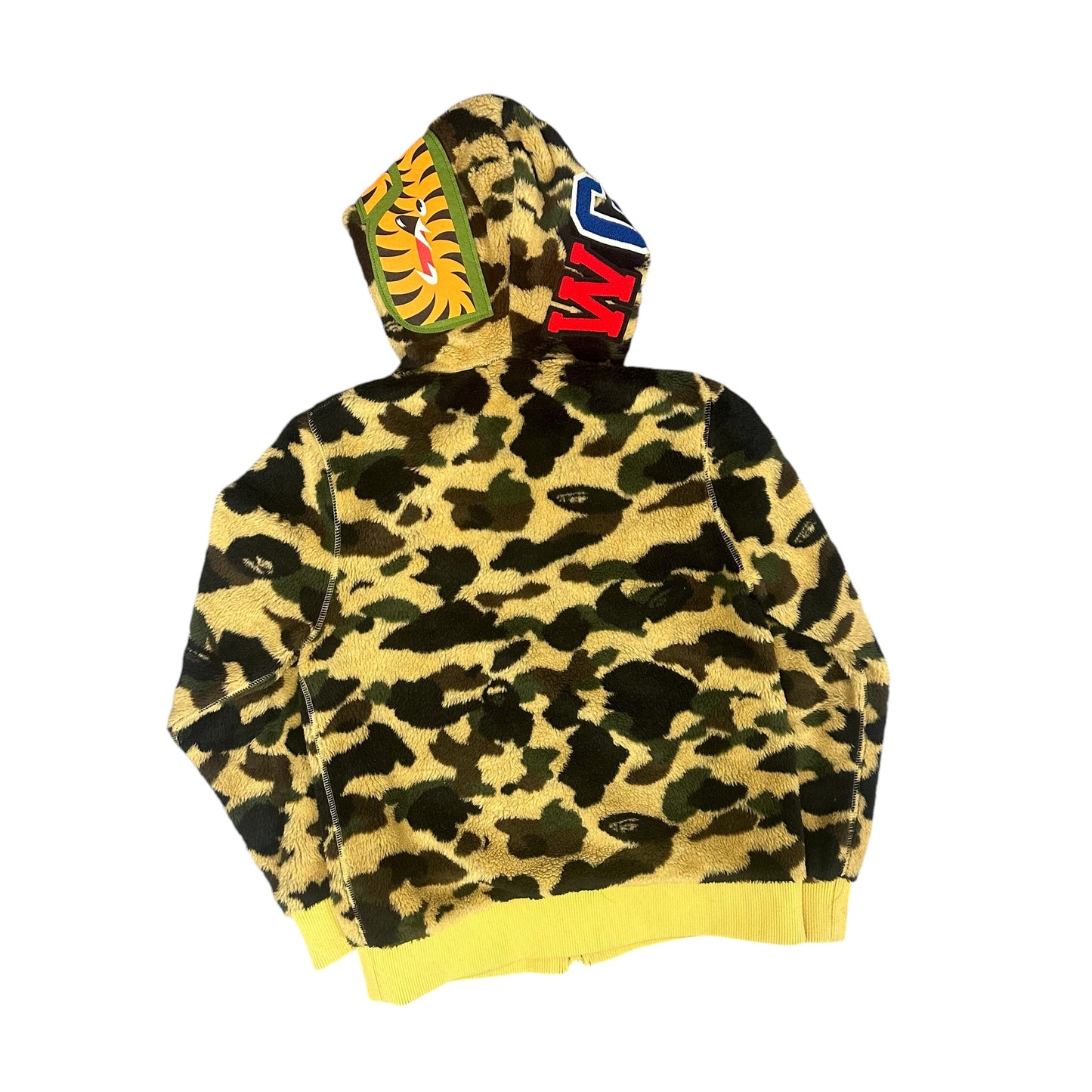 Bape Fleece Camo Zip Up Hoodie