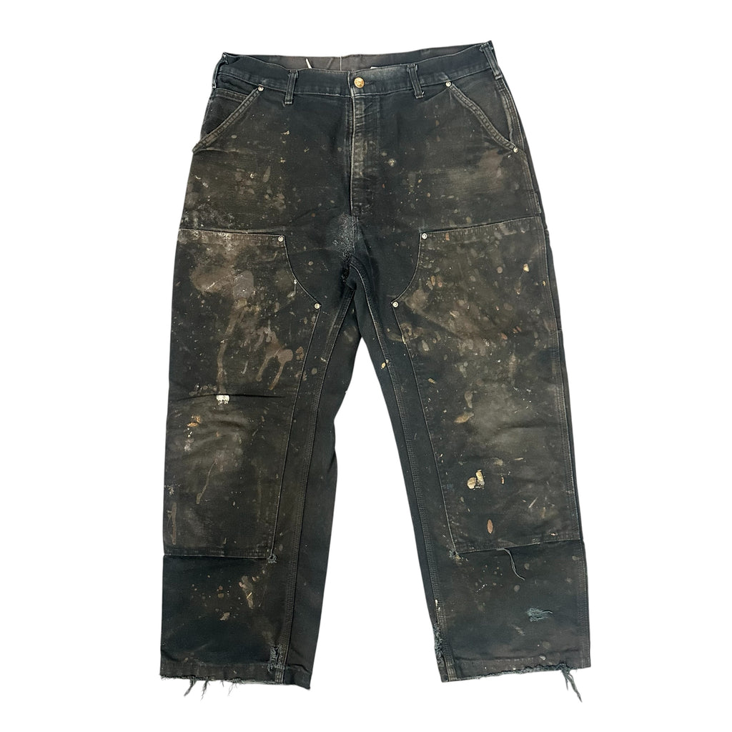 Vintage Carhartt Black Painted Double Knee (33x30)