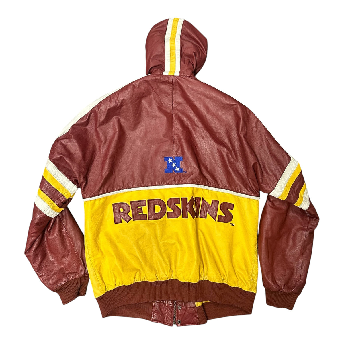 1990s NFL Washington Redskins Leather Jacket