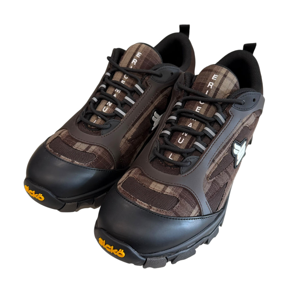 New EE x Sicko Hiking Sneaker “Black/Brown”