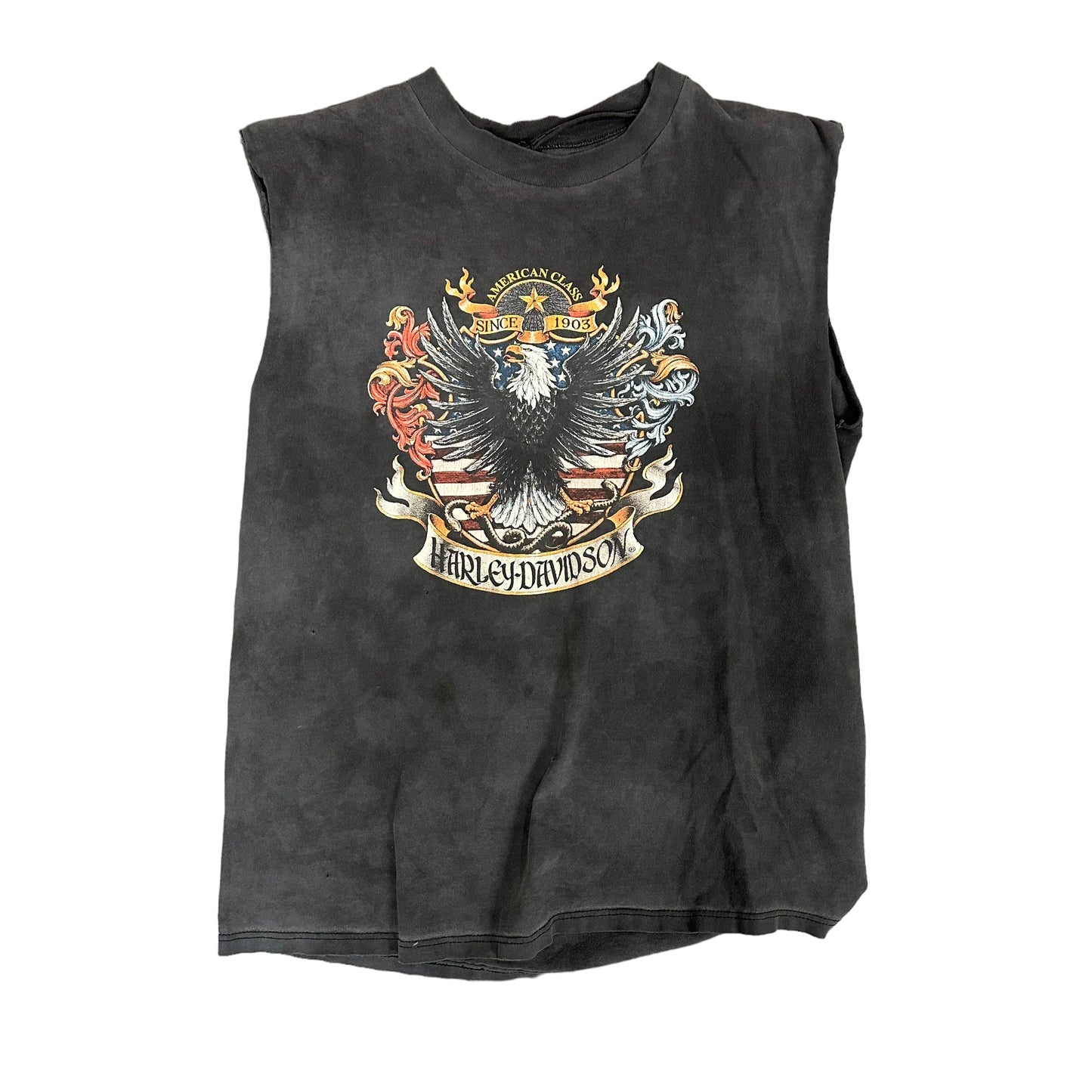 98 Labor Day Harley Cutoff Tee