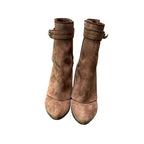 Brown Givenchy Shark Boots Up