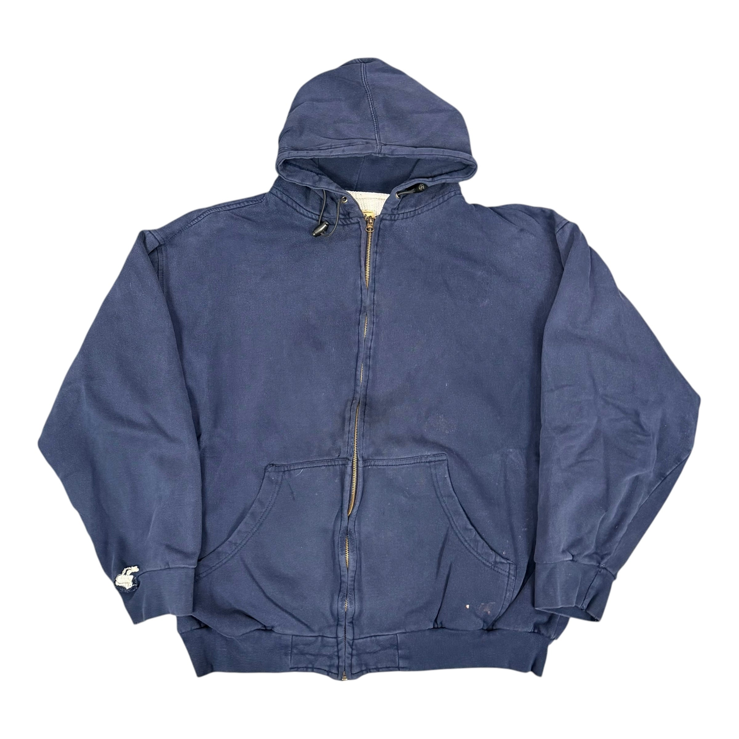 Navy Thermal Lined Hoodie
