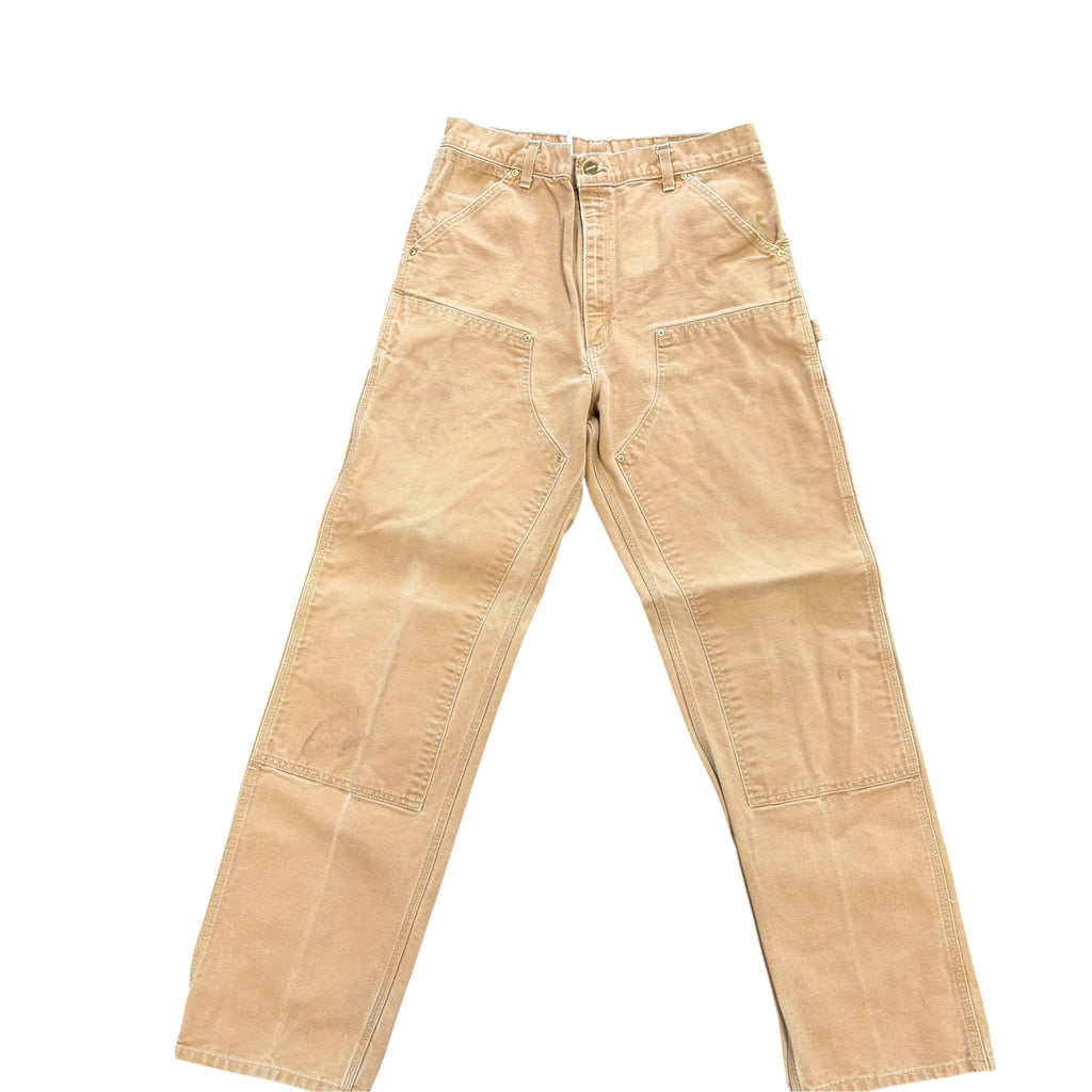 Vintage Tan Carhartt Double Knee Pants (34x36)