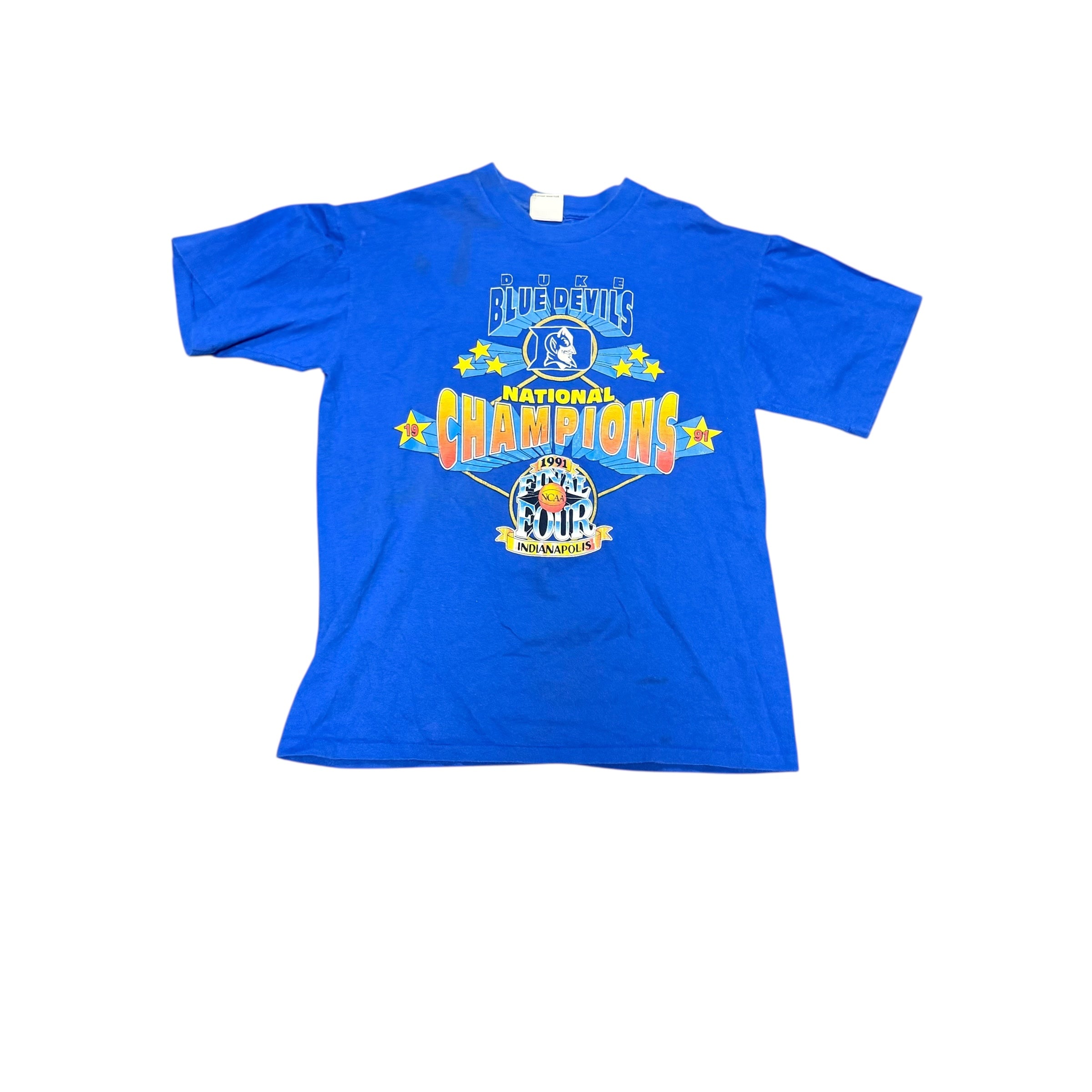 1991 Duke Blue Devils NCAA Basketball National Champions Tee