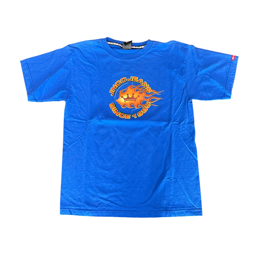 Blue Jnco Flamehead Shirt