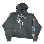ERD Black "Asphyxiation Assemblage" Jacket(minor bleach stain)