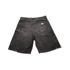 Saint Michael Black Double Knee Shorts