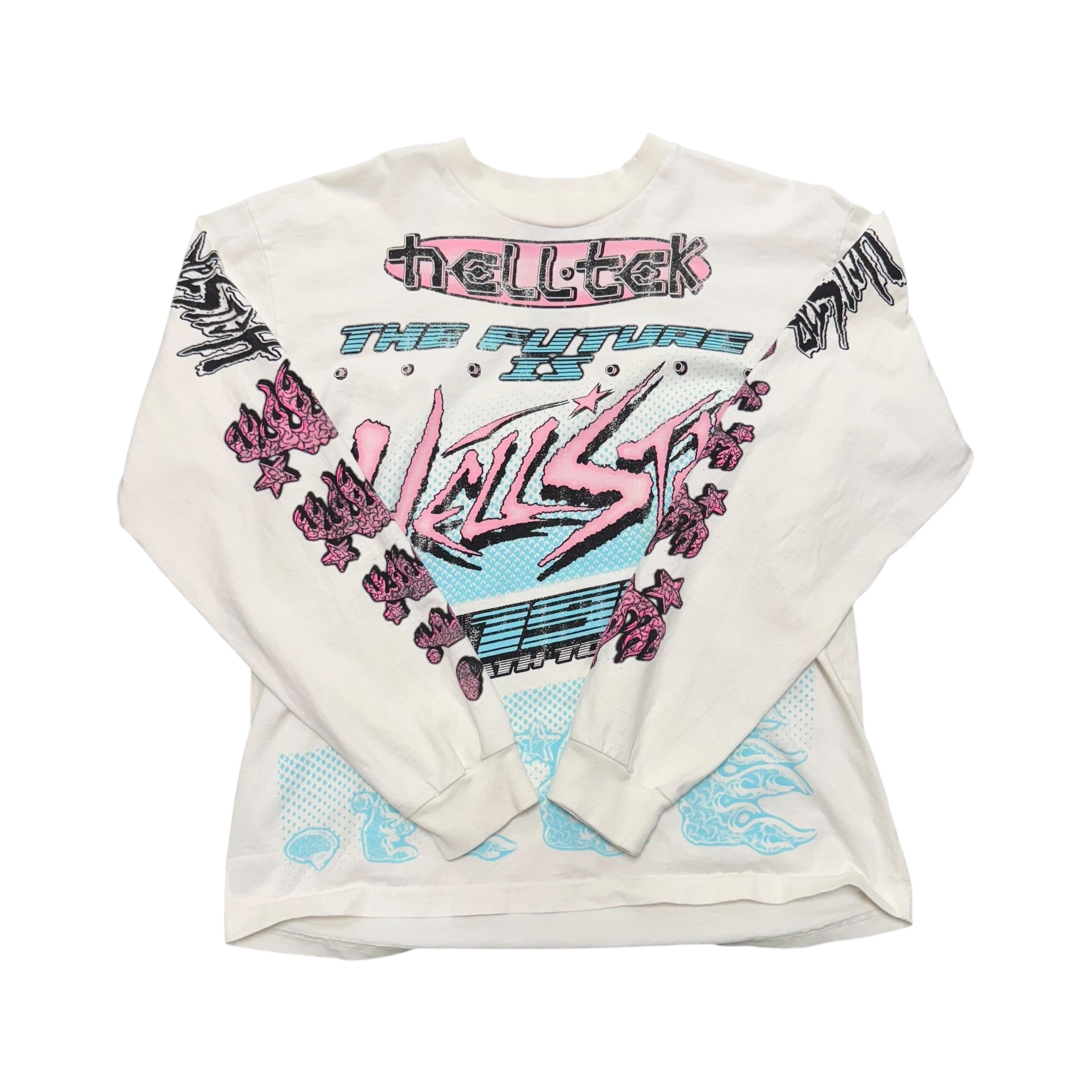 Hellstar The Future Pink/Blue L/S Tee