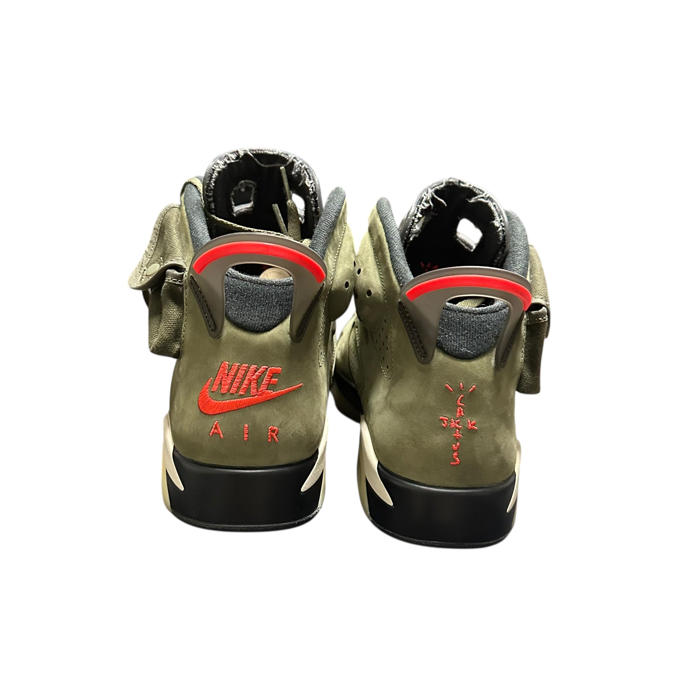 Travis Scott Jordan 6 Olive Green