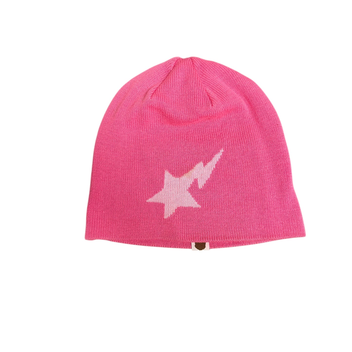 Bape Pink Star Beanie