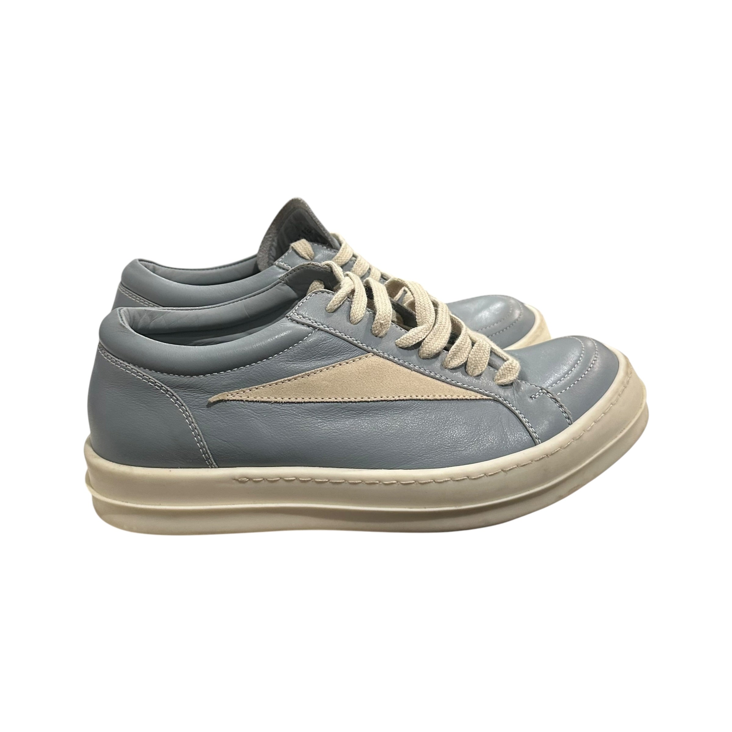 Rick Owens Blue Vintage Sneakers
