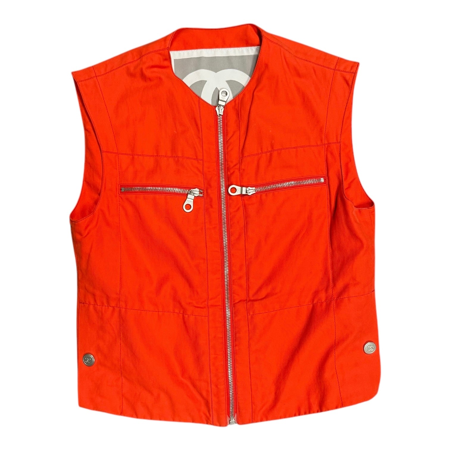 Chanel Orange Vest