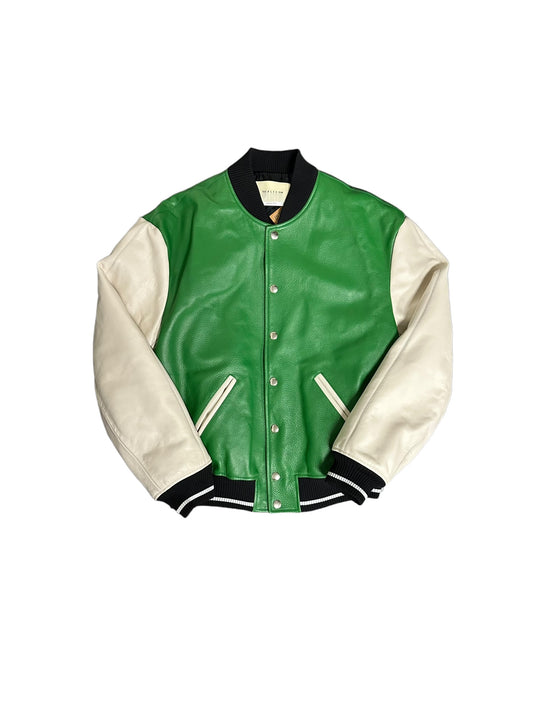 ALYX Green All Leather Varsity