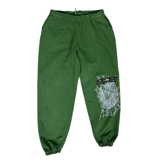 Sp5der Green SweatPants