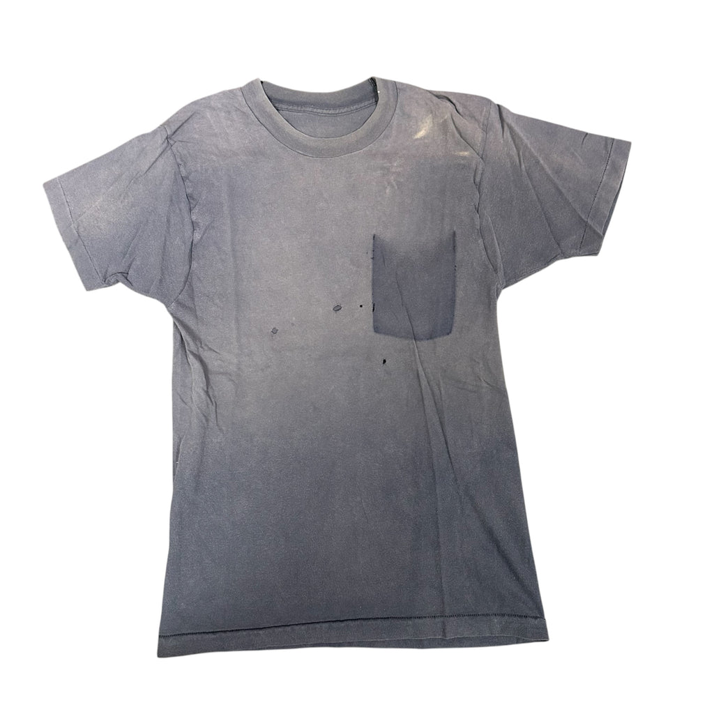 Vintage Navy Faded Ghost Pocket Shirt