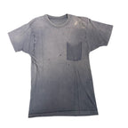 Vintage Navy Faded Ghost Pocket Shirt