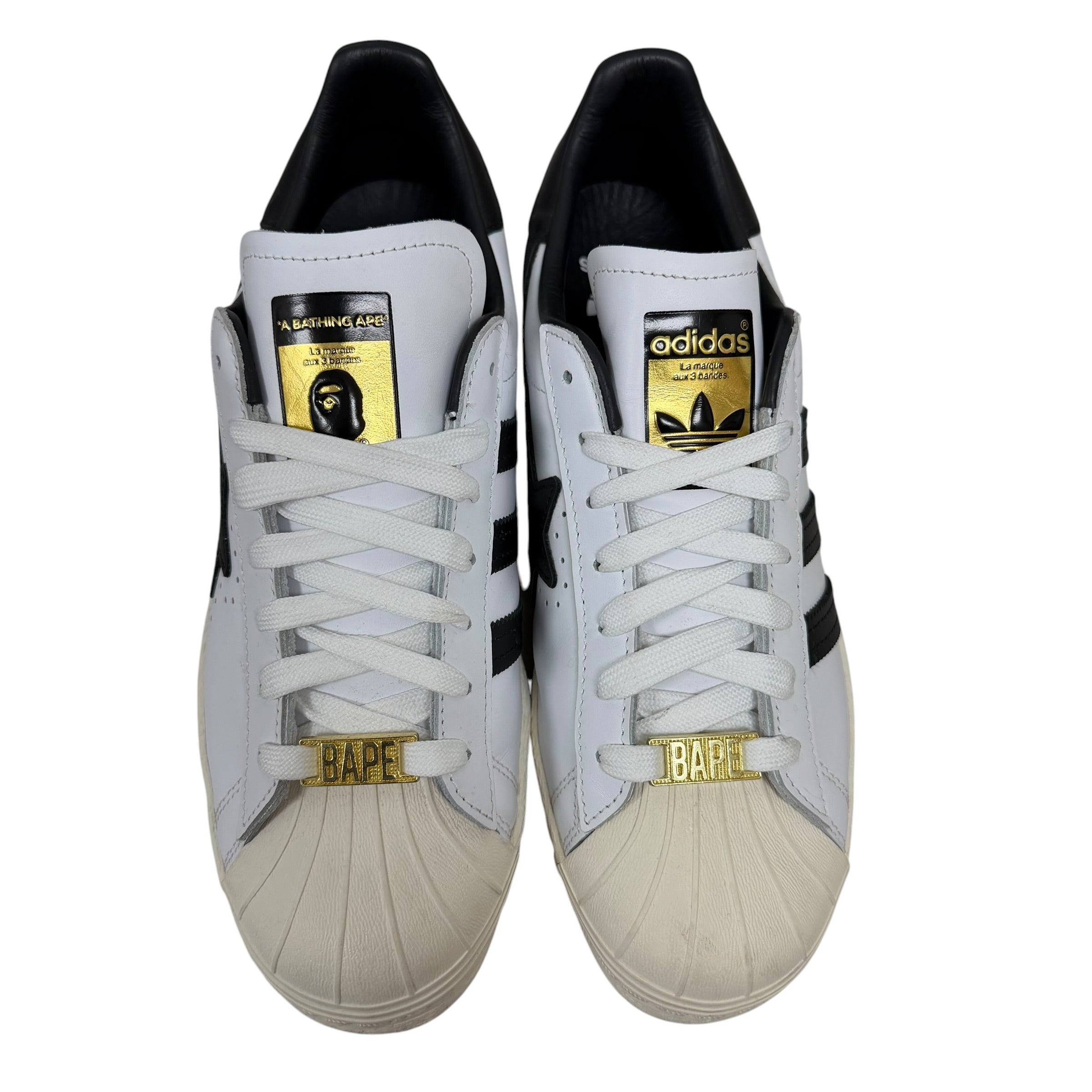 Bape x Adidas Superstar White/Black