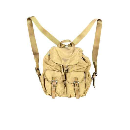 Vintage Prada Backpack Khaki