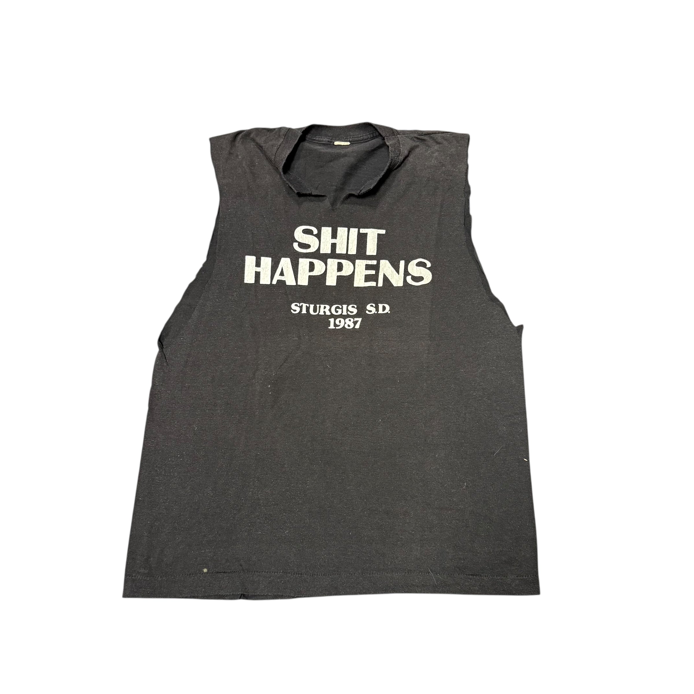 ‘87 Shit Happens Muscle Tee