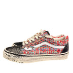Vans Old Skool Charms Red Low Top Sneakers