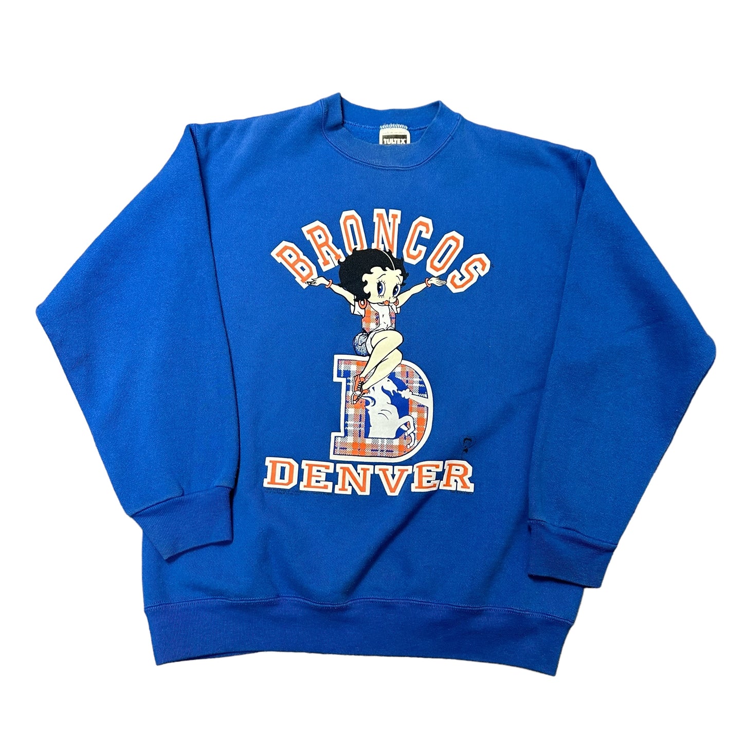 Vintage Betty Boop Broncos Crewneck