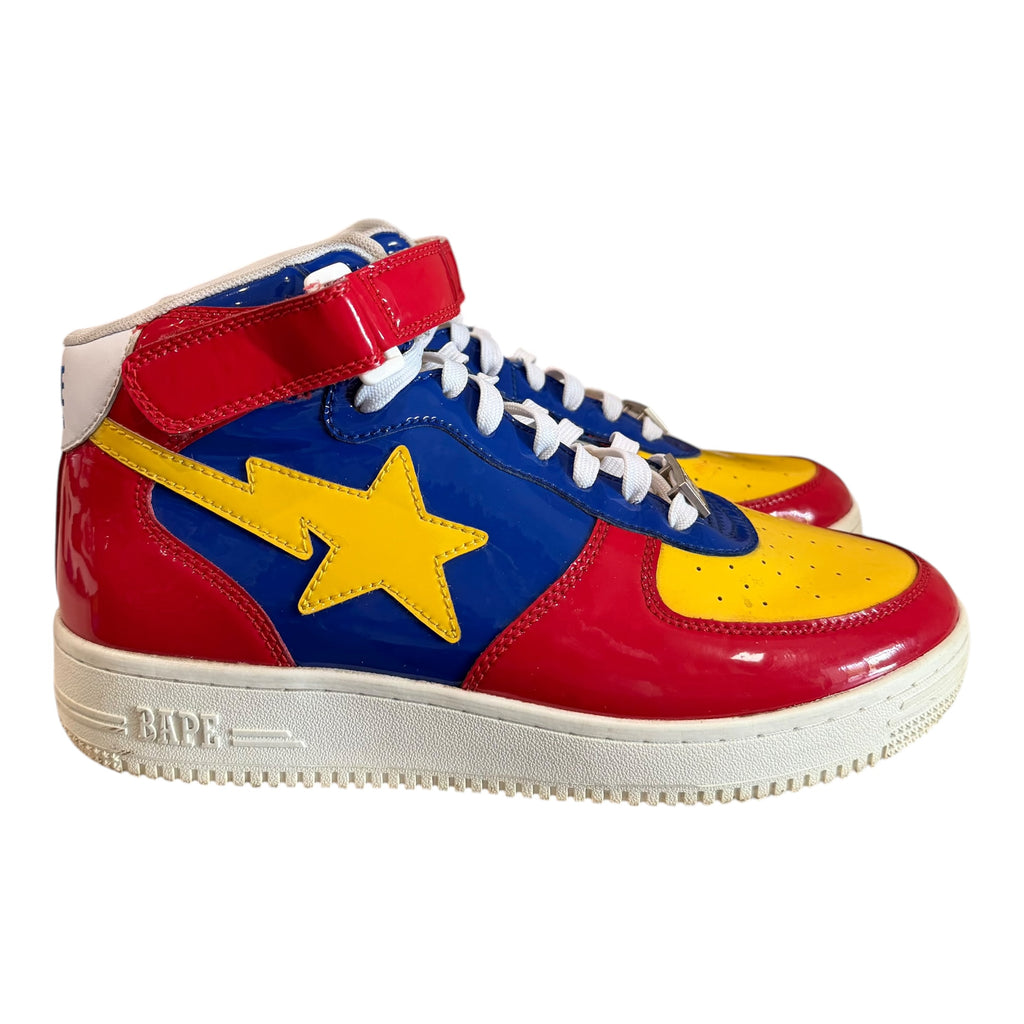 Quarter BATHING APE Bape Sta Mid Top Sneakers (No Box)