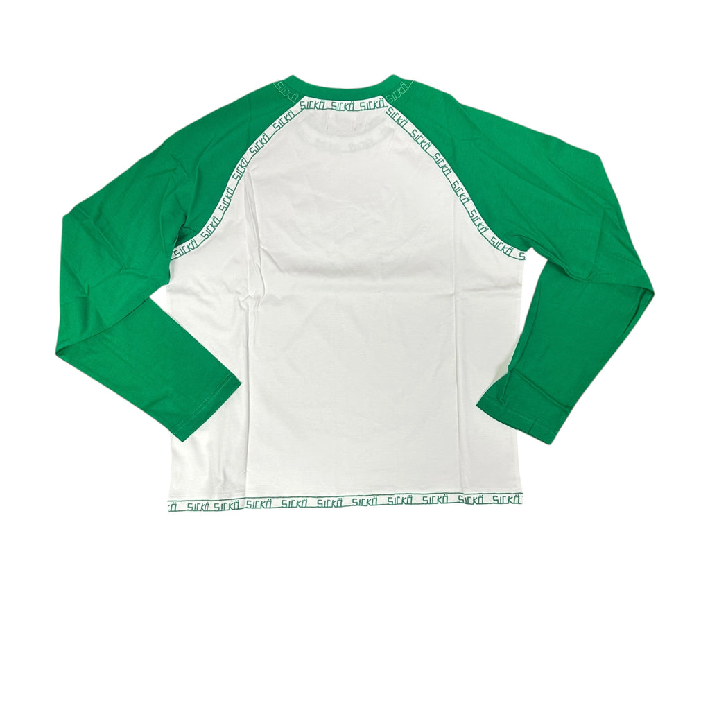 New Sicko raglan baseball long sleeve tee