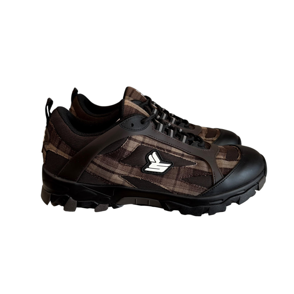 New EE x Sicko Hiking Sneaker “Black/Brown