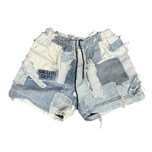 Gallery Dept Patchwork Denim Shorts