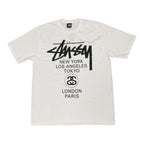 NEW Stussy World Tour White Tee