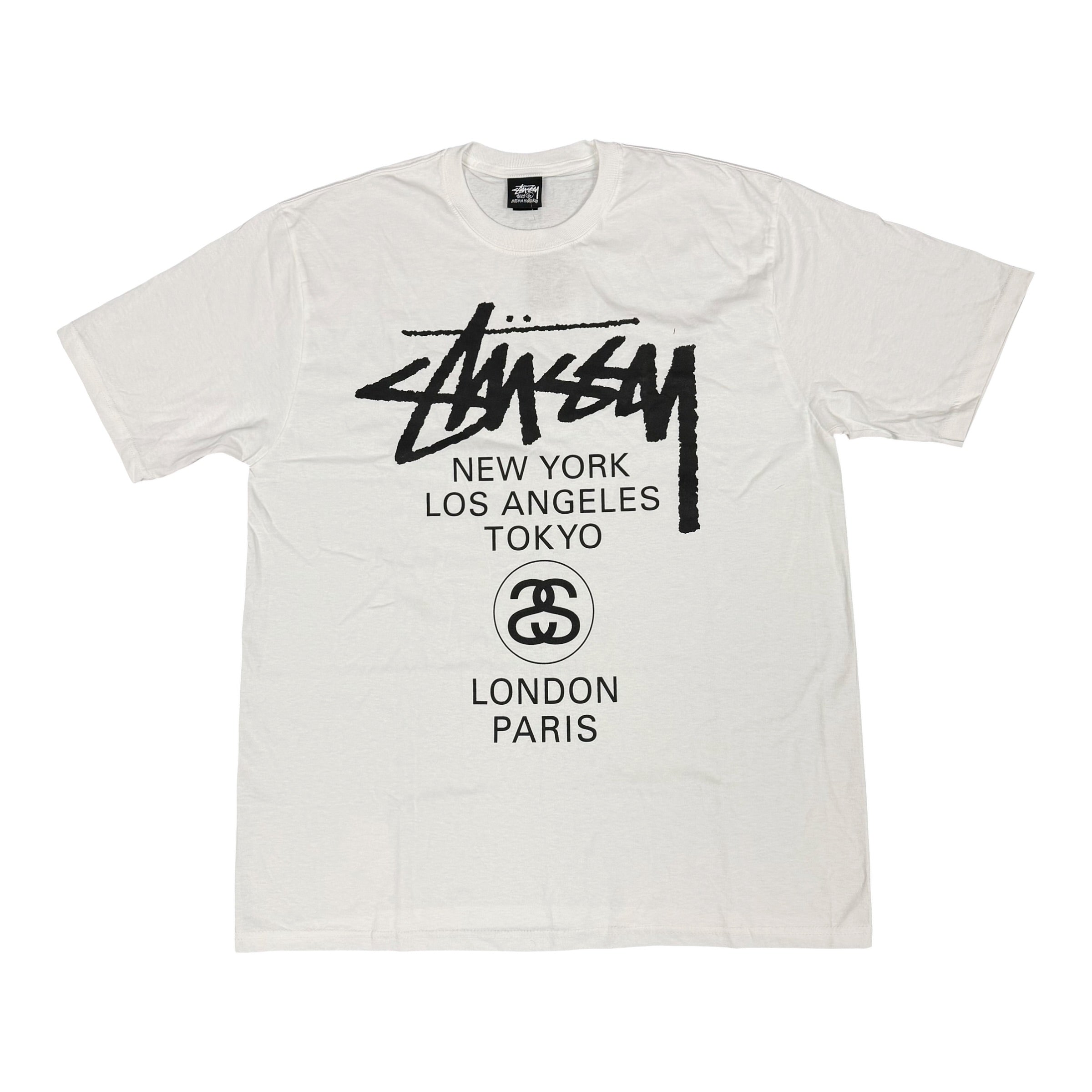 NEW Stussy World Tour White Tee