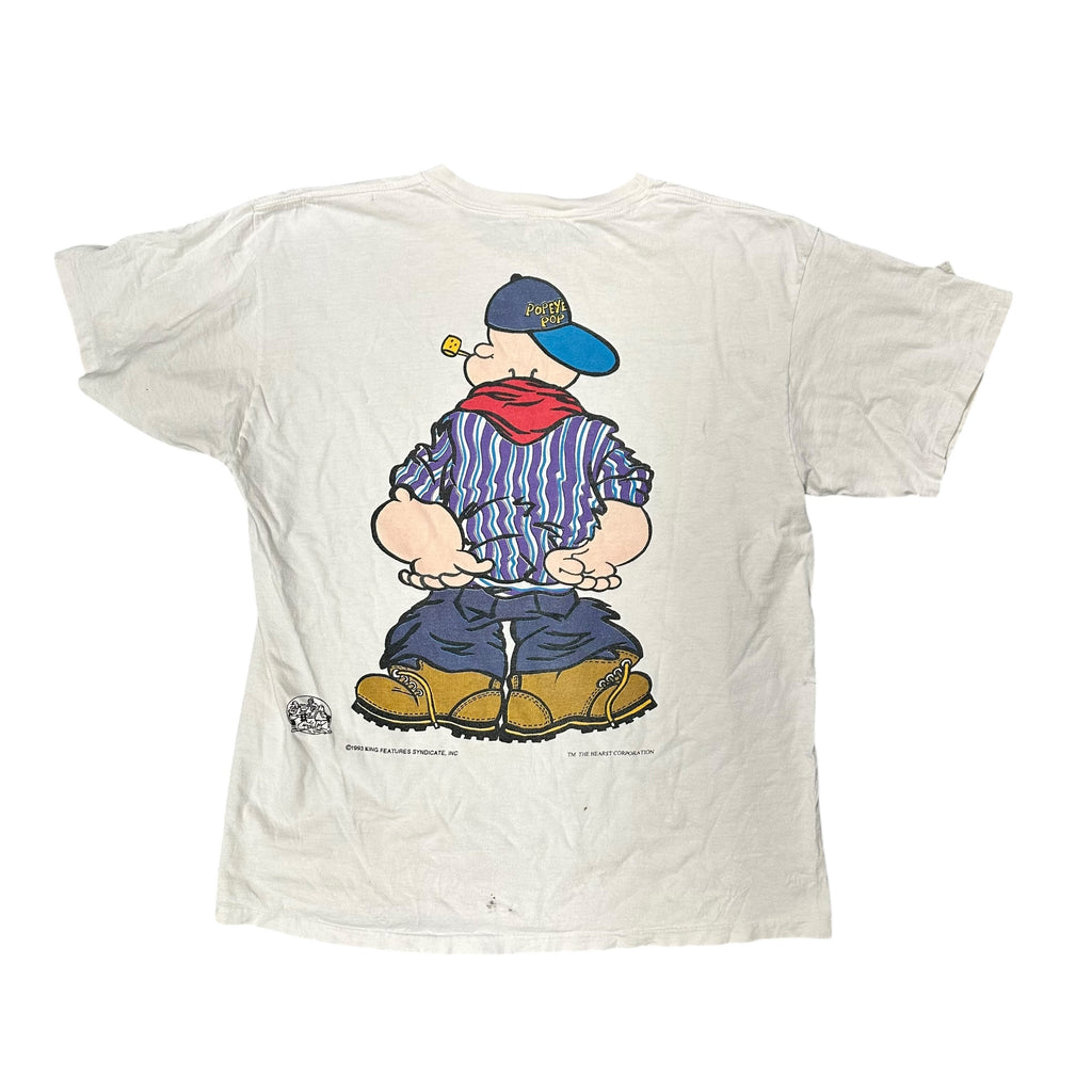 '93 Popeyes White Tee