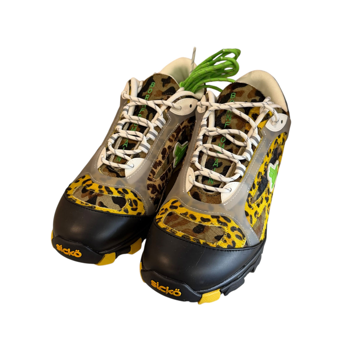 NEW Sickö Hiking Shoes "Yellow Leopard”