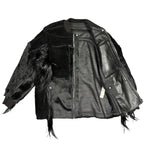 Rick Owens College Shearling Bomber Jacket